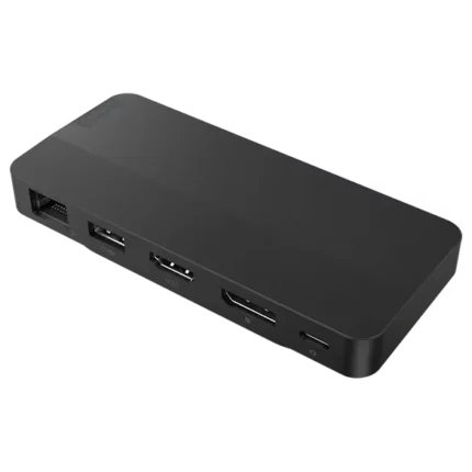Station d’accueil de voyage Lenovo USB-C pour deux écrans (avec adaptateur)