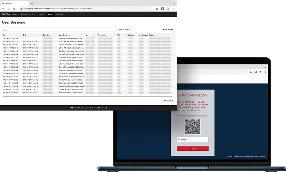 Parallels Secure Workspace