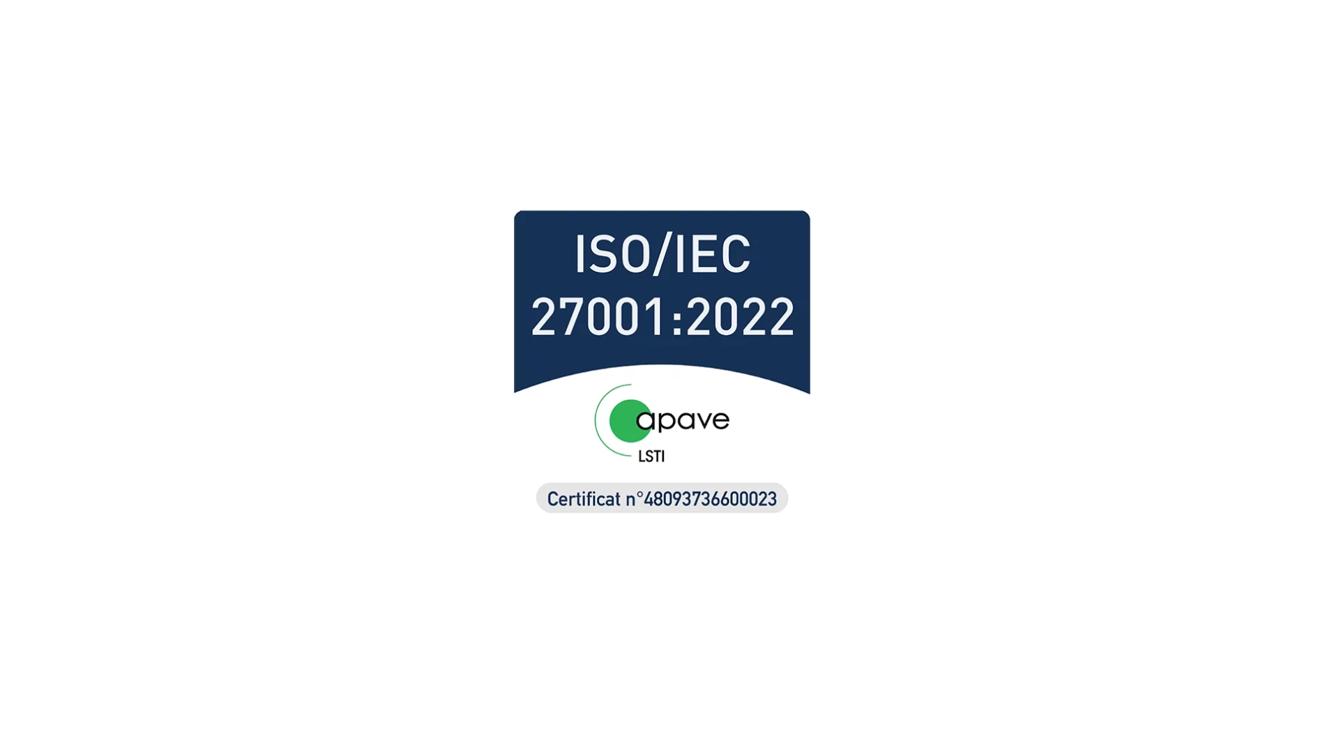 Sécurité managée ISO 27001